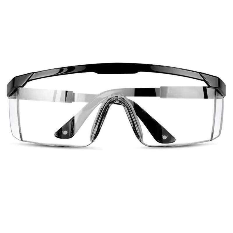 Gafas de seguridad universales, 1 pieza, de color negro, anticontaminación, antiniebla, a prueba de polvo y antisalpicaduras, gafas de trabajo antigoteo