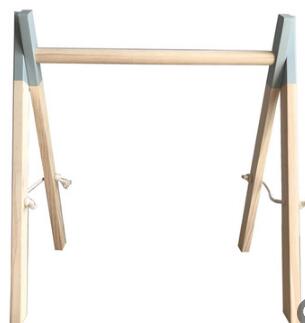 Nordic Stijl Babykamer Decor Play Gym Speelgoed Houten Nursery Zintuiglijke Speelgoed Baby Kamer Kledingrek Accessoires Fotografie Props: only grey gym