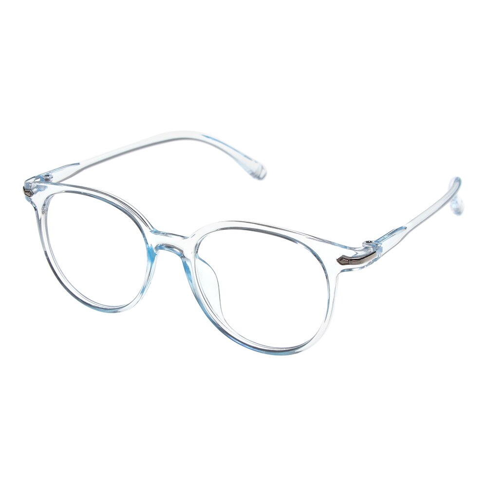 1Pcs Computer Gaming Glasses Anti Blue Ray Anti UV Blue Light Stop Blocking Smart Phone Transparent Len Eyewears Accessories: Style2-Blue