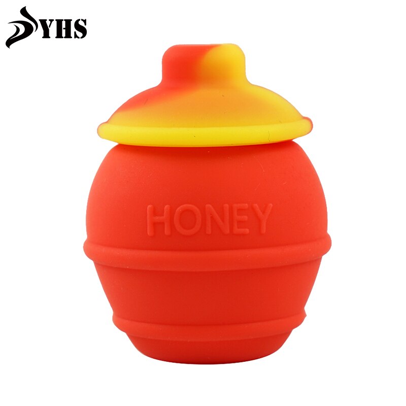 3pcs 35ml Nonstick Silicone Wax Containers Silicone Storage Container bottle jar dad For Wax Oil: rose red