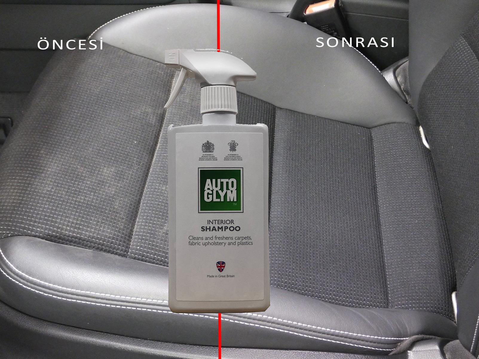 AutoGlym Interior Shampoo In-Car Upholstery Interior Cleaner