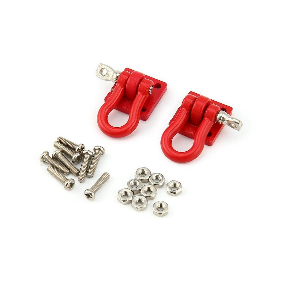 1 Pair Trailer Hook 1: 10 Scale Accessory For RC Crawler SCX-10 Truck