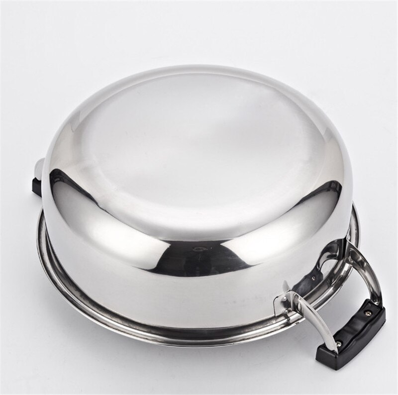 Stainless steel Soup pot Nonmagnetic Cooking Multi-purpose Cookware Non stick Pan general use kitchen big japanese cooking pot