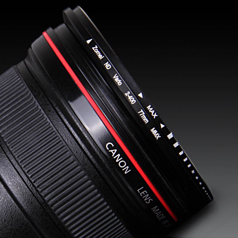 Zomei 82mm Fader Variable ND filtre réglable ND2 à ND400 ND2-400 densité neutre pour Canon NIkon Hoya Sony objectif de l'appareil photo 82mm