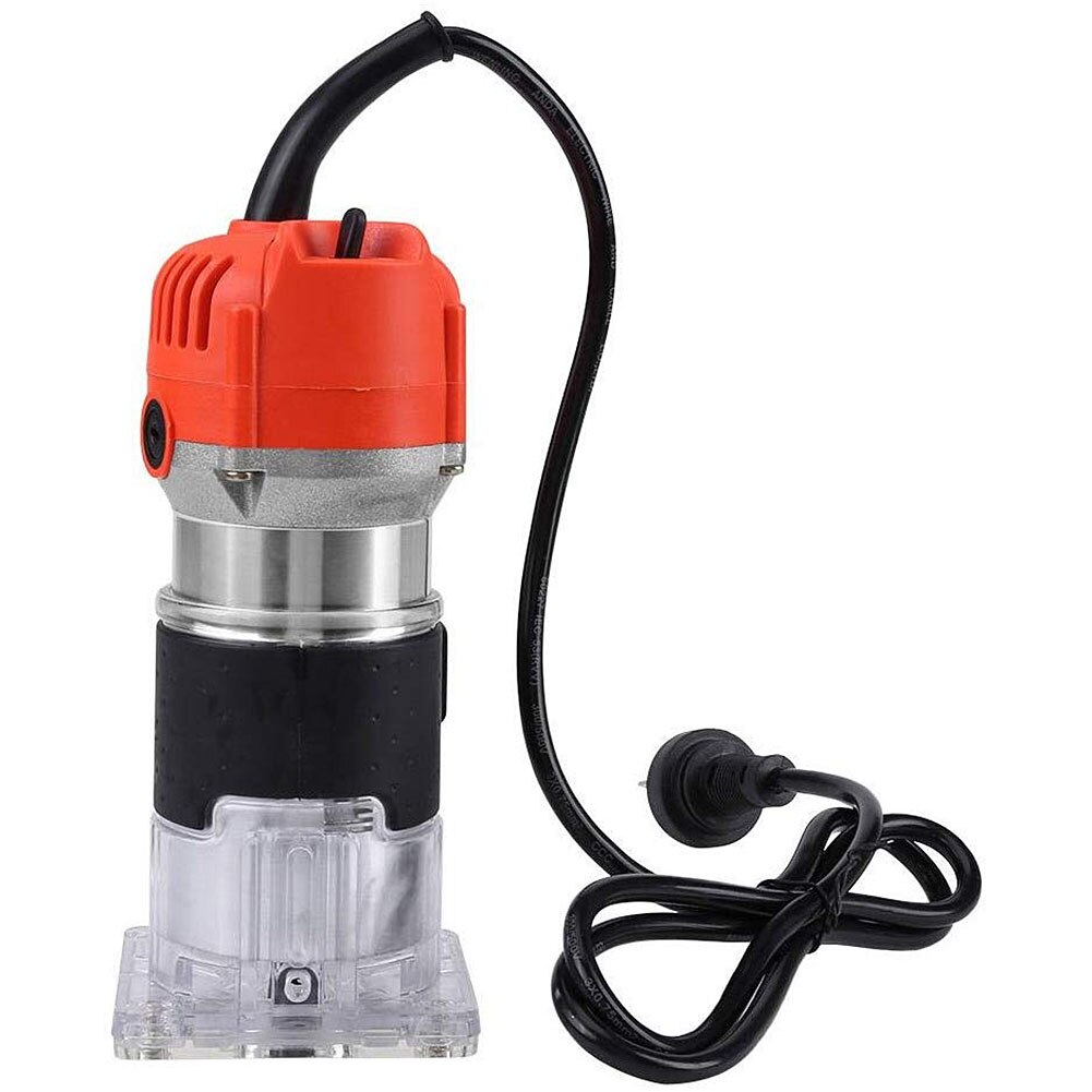 110V bois tondeuse électrique 30000 tr/min bois fraisage gravure rainurage machine de découpage bois routeur rainurage coupe: Default Title