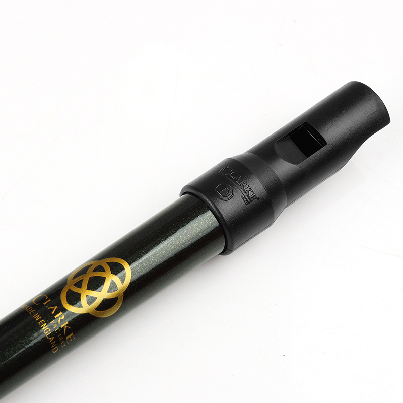 Traditionele Clarke Fluit Donkergroen D Sleutel Whistle Ierland Muziekinstrument Ierse Fluitje Fluit Houtblazers Instrument Fluit