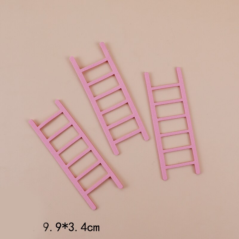Jungle Animals Cactus Cake Toppers Happy Birthday Decorations For Children's Day Boy Girl Party Baking Sweet LoveGifts Supplies: 6pc ladder stand 1