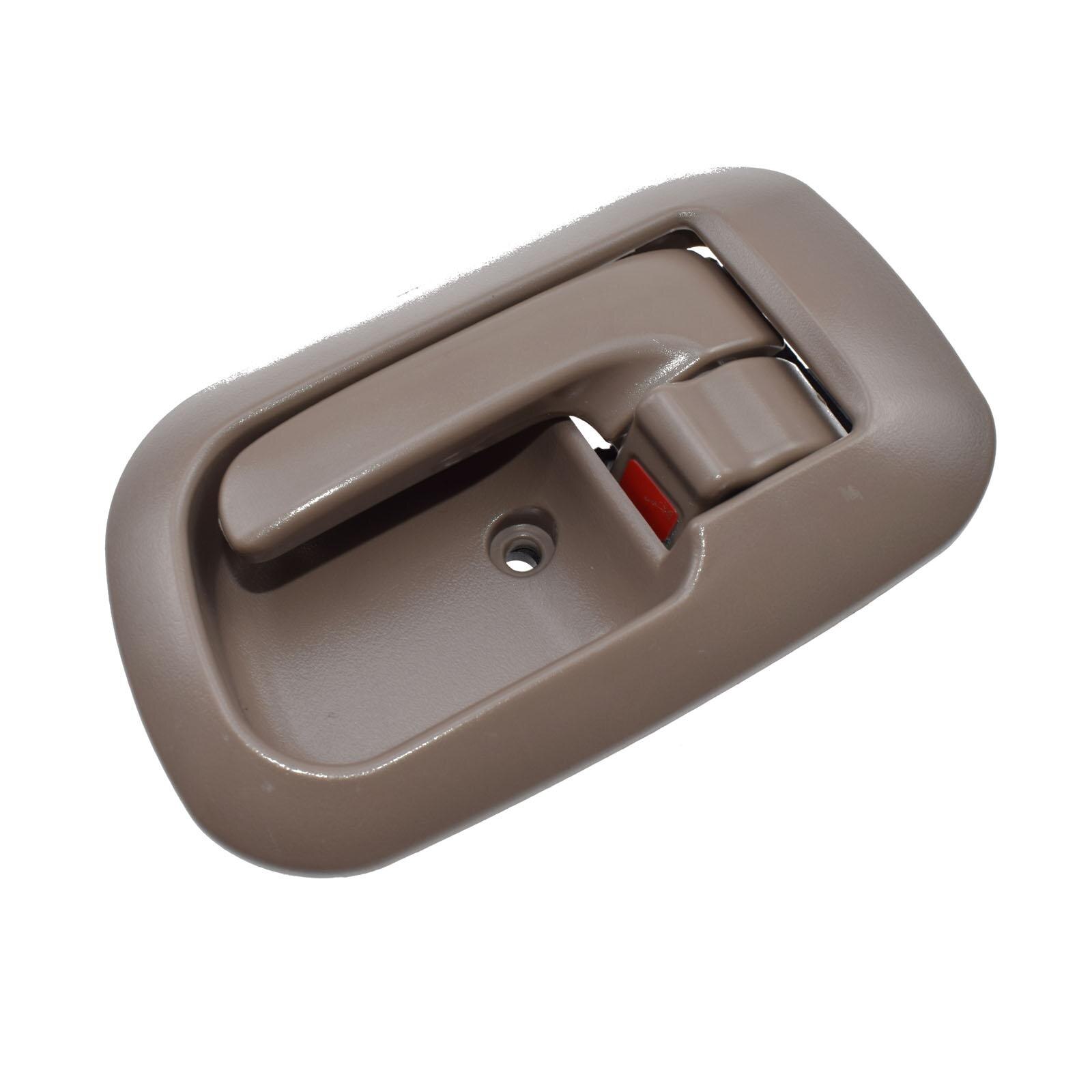 4-Piece Interior Door Handle Set Gray - Compatible With 2005-2010 Jeep Grand Cherokee Replaces 5HR421J3AK 5HR411J3AK