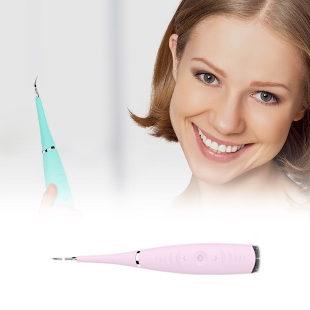 Escalador ultrasónico eléctrico removedor de cálculo dental limpiador de manchas de dientes herramienta de blanqueamiento de dientes