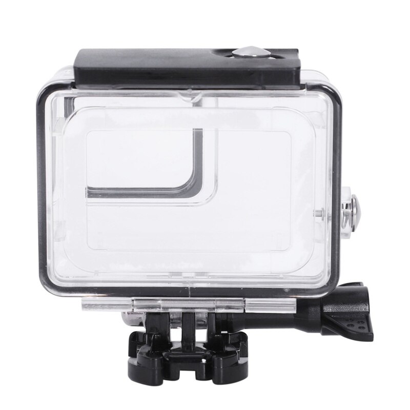 Waterproof Housing for Gopro Hero7 White and Hero7 Silver, Protective 45m Underwater Dive Case Shell with Bracket Accessories fo