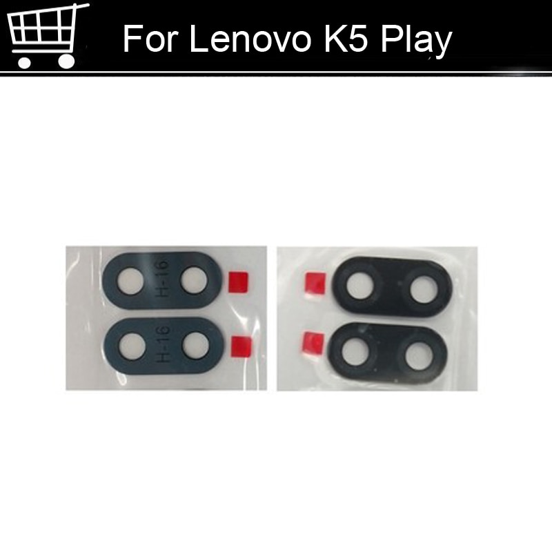 Original For Lenovo K5 Play L38011 Rear Back Camera Glass Lens For Lenovo K5 Play L38011 Repair Spare Replacement L38011