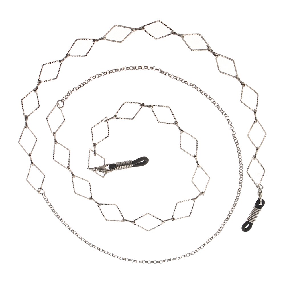 Perle Akryl Brillekjede 61/70cm - Solbrillesnor Holder Briller Tau Dame: 70cm c