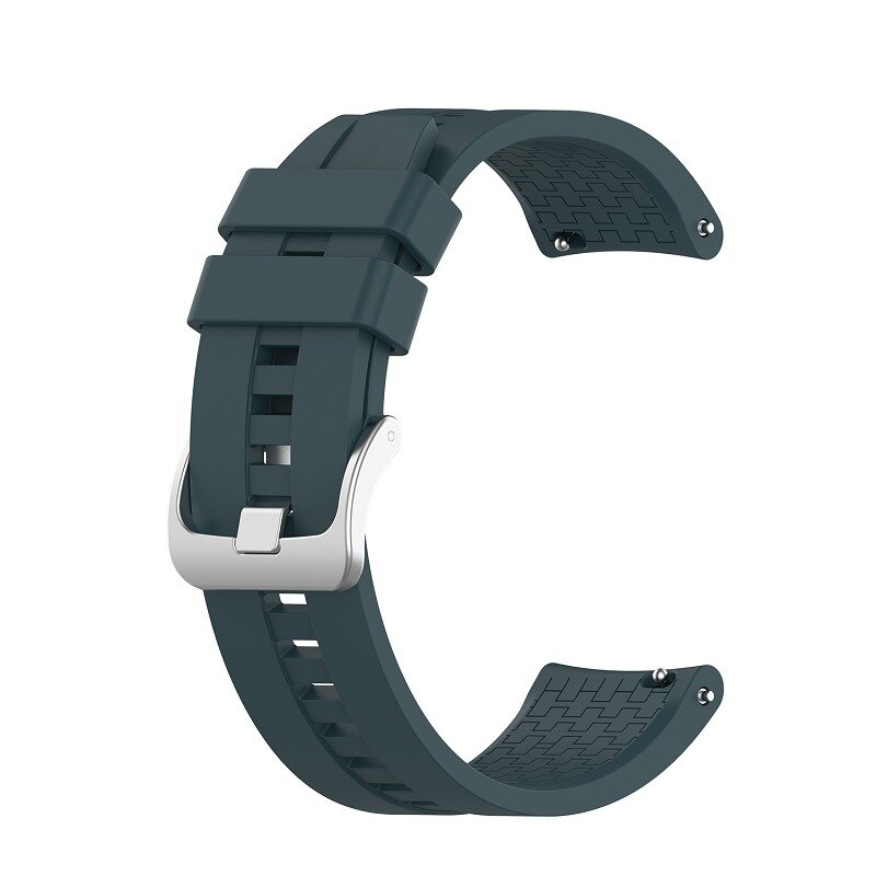 Silikonowy pasek na rękę do zegarka Samsung Galaxy 3 45mm SM-R840 pasek na rękę do zegarka Samsung 46mm SM-R800 bransoletka: Srebrny żółty / 12mm