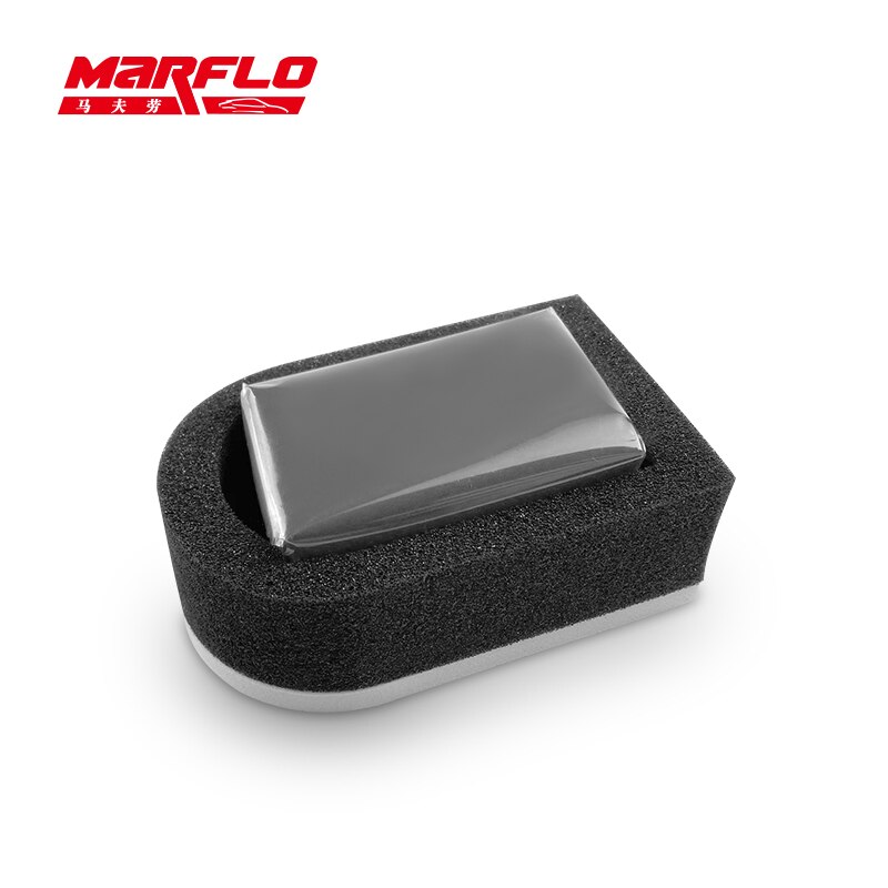 Marflo Magic Clay Bar 4 Stuks Met Spons Applicator Blauw Geel Auto Cleaning Clay Bar Auto Detailing Schoon Klei Door brilliatech