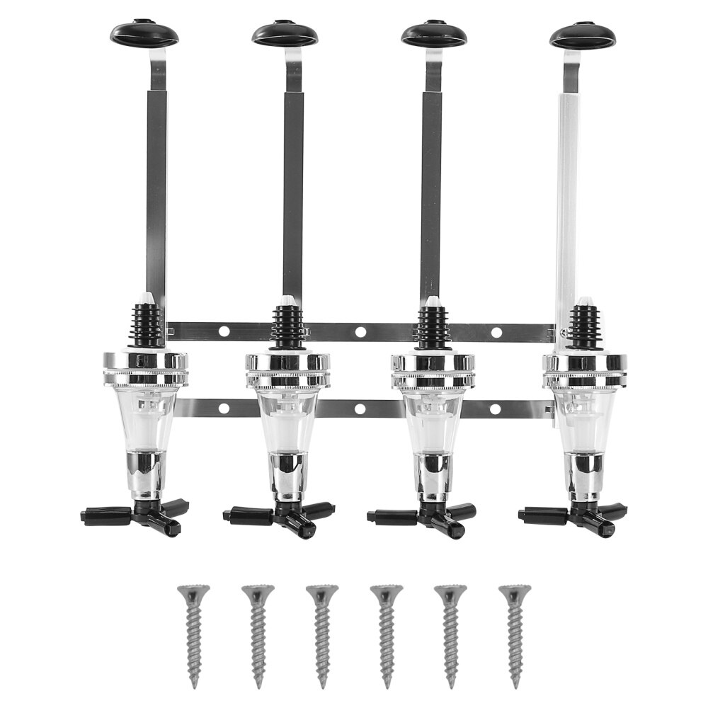 Dispenser Machine Wall Mounted 4-station Drinking Pourer Home Bar Tools For Beer Soda Coke Fizzy Soda