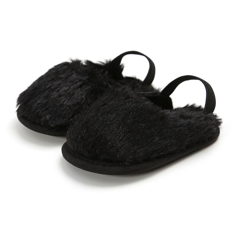 Peuter Baby Baby Meisjes Zomer Sandaal Schoenen 6 Stijl Bont Effen Platte Met Hak Outfit 0-18M baby Prinses Schoenen: B / 7-12 Months