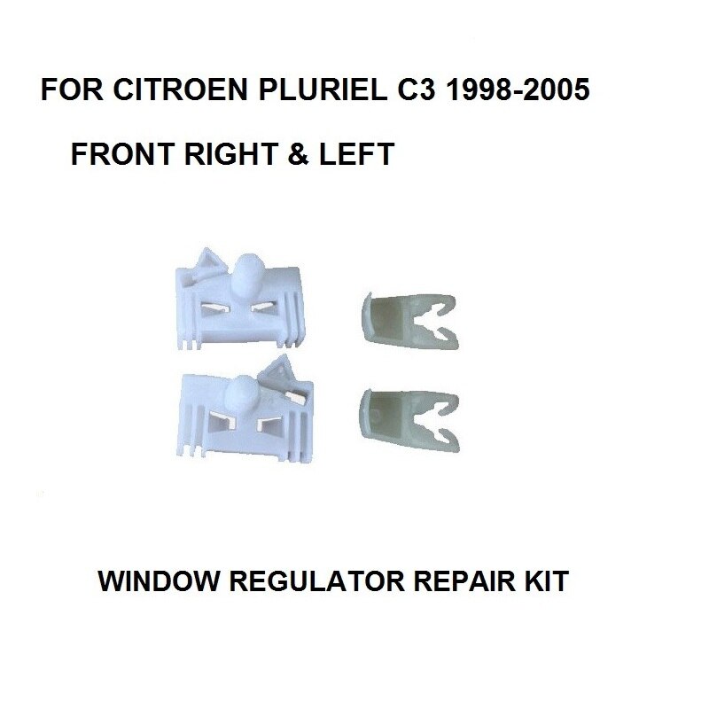 Voor Citroen Pluriel C3/Renault Clio Venster Regulator Reparatie Clip Voor Rechts Of Links Plastic Clips