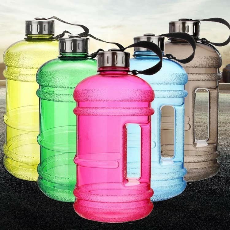 2.2L Grote Capaciteit Drinken Sport Water Fles Shaker Outdoor Reizen Lekvrij Outdoor Picknick Fiets Klimmen Big Cup Kruik