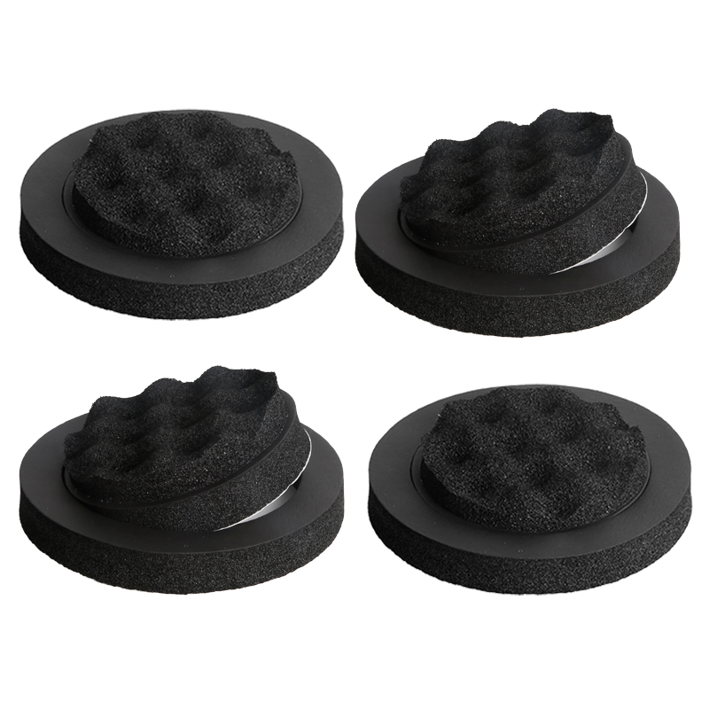 4 Stuks 4/5/6.5 Inch Auto Luidspreker Geluidsisolatie Ring Katoen Bass Portierbekleding Geluiddichte Auto interieur Accessoires Schuim Universele
