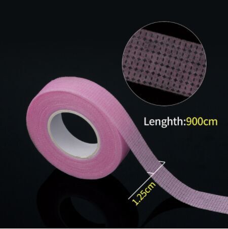 Blue Tape Cutter Dispenser Adhesive Tape Holder Plastic Holder Grafting Eyelash Tape Cutter For Eyelashes Extension Makeup Tools: Purple 1.25cm