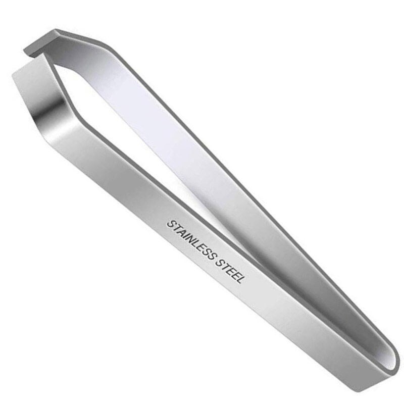 Fish Bone Tweezers Stainless Steel Pincer Clip Hair Remover Pliers Tongs Seafood Fish Bone Plucking Clamp Puller Kitchen Tools