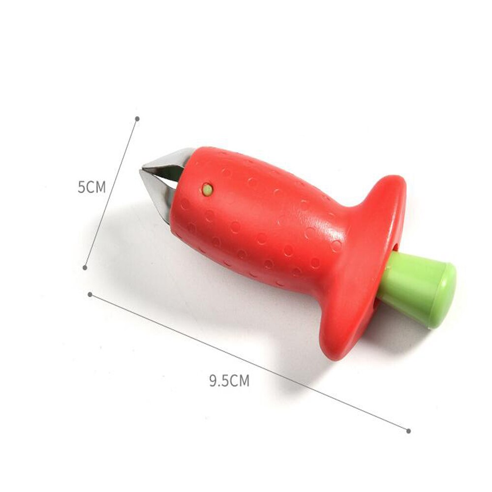 Aardbei Gadget Aardbei Snijmachine Aardbei Corer Aardbei Stem Remover Fruit Cutter Slice Keuken Fruit Groente Tool: A