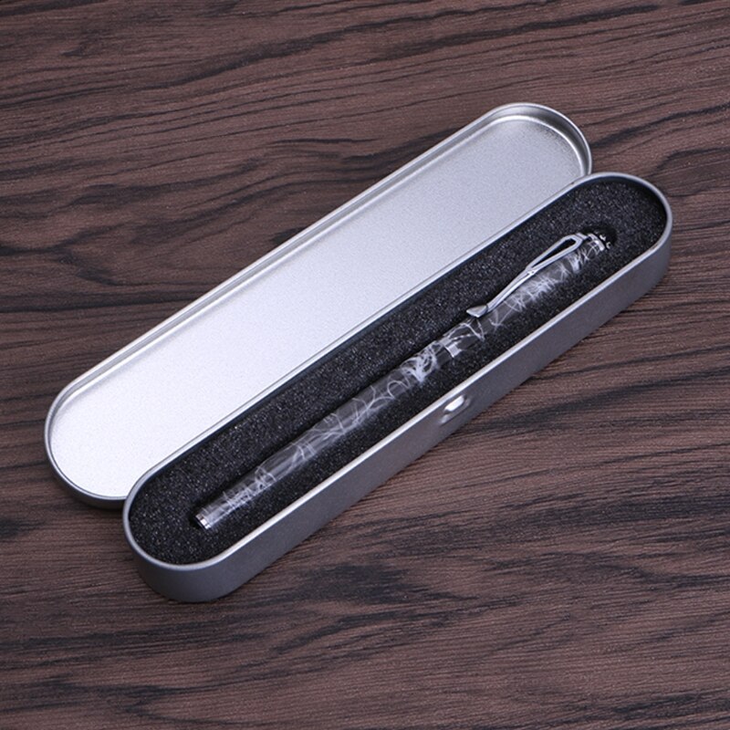 Plumier en aluminium argenté stylo boîte de rangement papeterie organisateur école utilisation de bureau