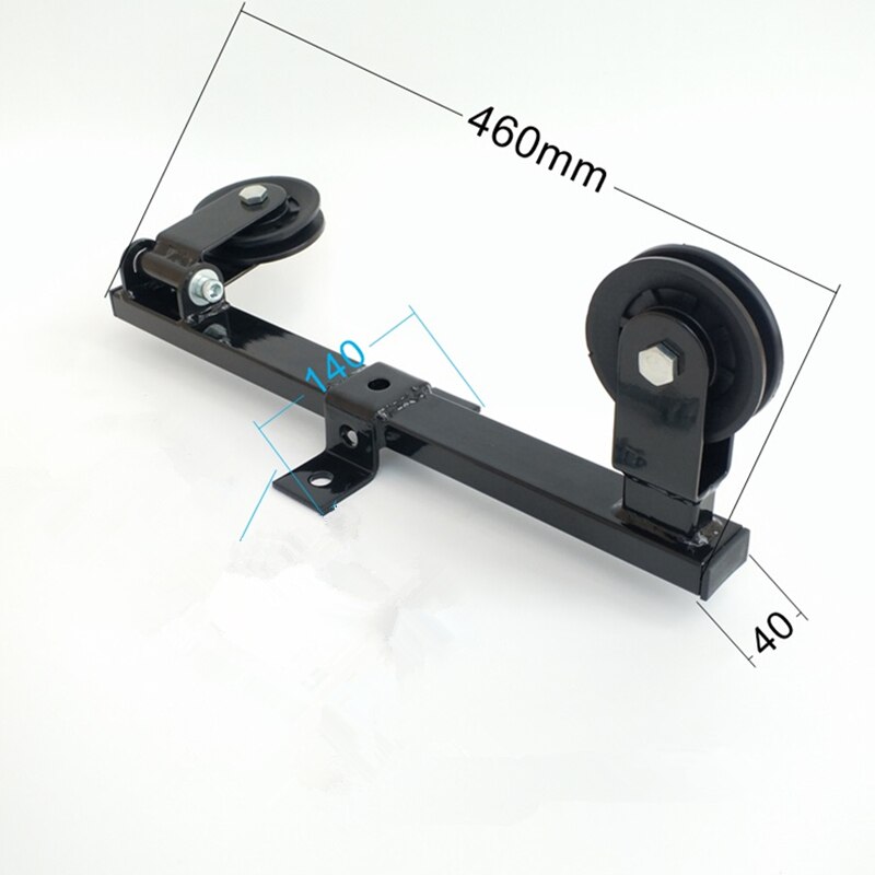 Fitness DIY Pulley Cable Machine Attachment Arm Biceps Triceps Back Chest Blaster System Gym Pull Down Equipment For Square Tube: Ceiling Mount