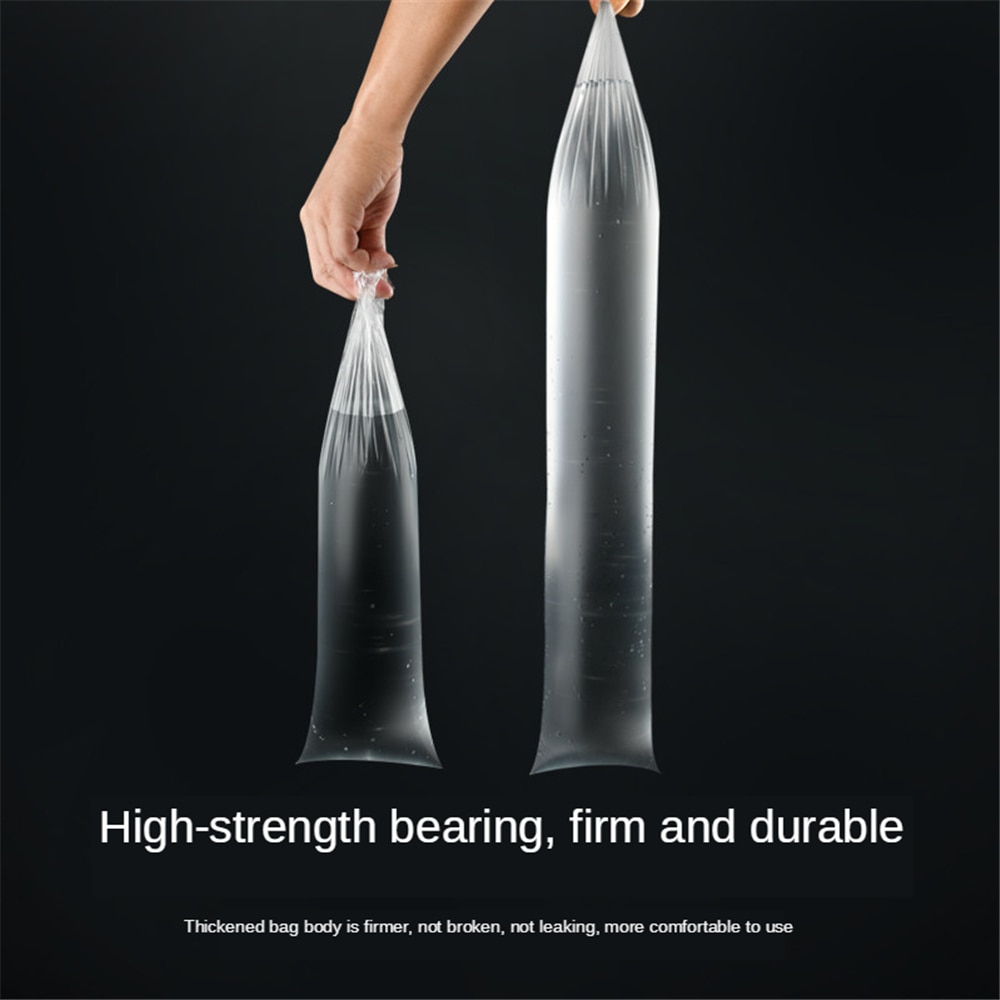 B-LIFE Wet Umbrella Bags 100 Pack Universal Fit Quantity Discounts Long Plastic Perfect for Stand Holders and Refills