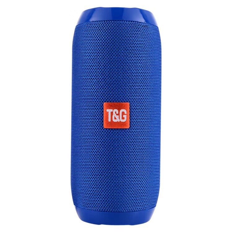 TG113 Bluetooth Speaker Portable Speaker Wireless Outdoor Sports Waterproof Subwoofer Audio Stereo Music Surround Sound: TG117 Blue