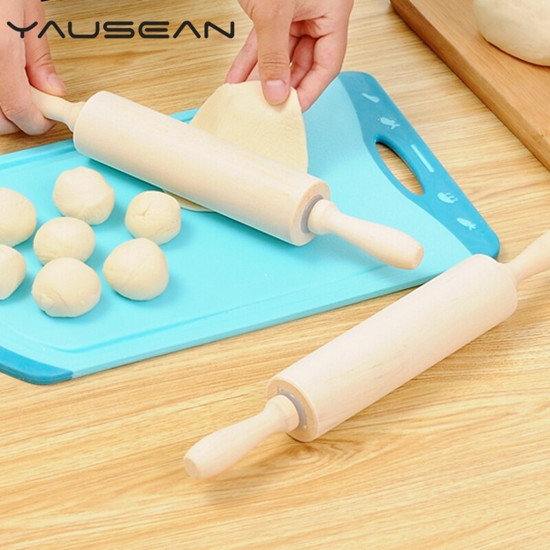 Bâton à rouler en bois naturel, pour tarte, nouilles, bâtons en bois, décoration, rouleau à pâte, cuisson, outils de cuisine, accessoires