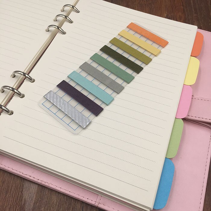 10 Stks/partij Diy Leuke Kawaii Frosted Pvc Tape Aparte Kaart Mooie Transparante Washi Tape Voor Thuis Decoratie Planner Gereedschap