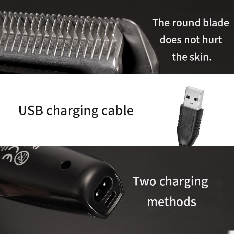 Kemei Hair Clipper Barber Cutting Machine hair Barber Shop Trimmer for men Cordless cable Men's Electric Haircut