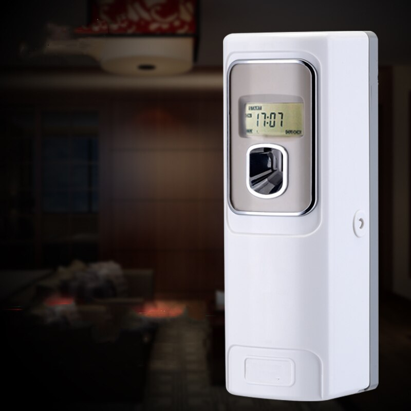 Automatische intelligentie lcd-geurverstuiver, aerosoldispenser, luchtverfrisser voor thuis en hotel, desinfecterend apparaat voor 300ml parfumblikken