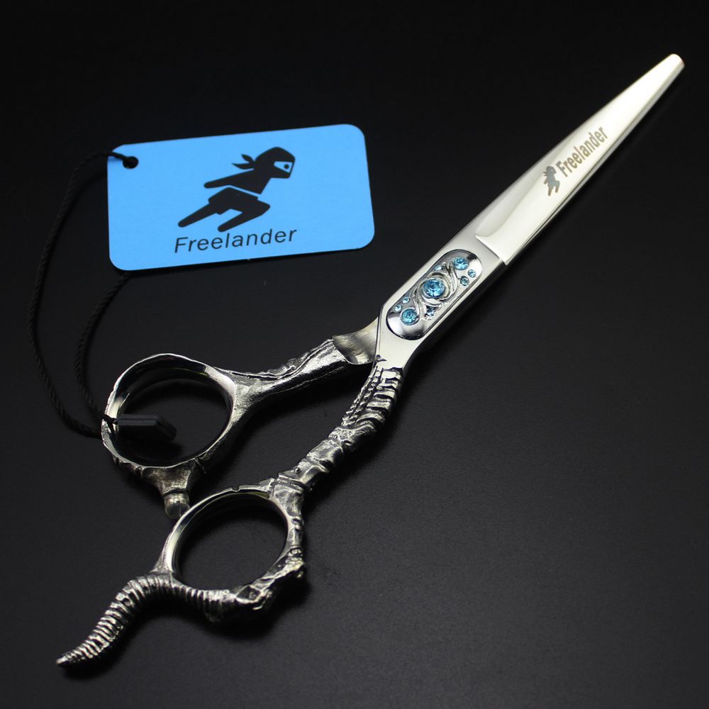 Freelander 6 inch Hair Scissors Hairdressing Scissors Barber Thinning Scissor Hairdresser Haircut Shears