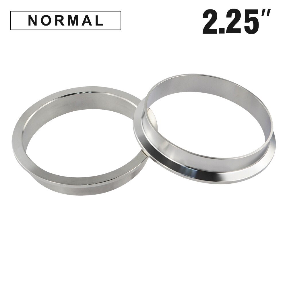2.0 " 2.25 " 2.5 " 2.75 " 3.0 " 3.25 " 3.5 " 3.75 " 4 "rustfrit stål 304 v- bånds flange hunnhane eller normal til udstødning: 2.25 normale