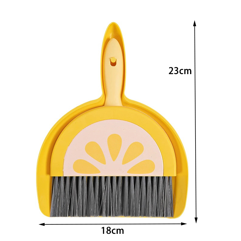 1pc mini koster og feiebrett sett kost feiebrett børste skrivebord rengjøring rengjøring søppel spade for hjemmet stue bord camping