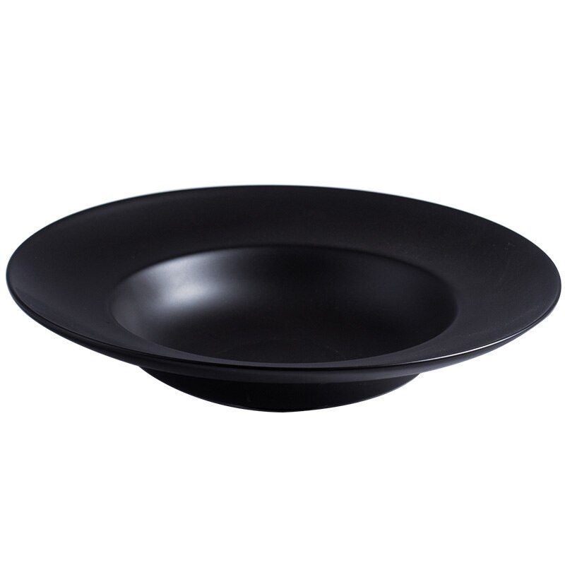 CHANSHOVA couleur unie mat fait à la main bol en céramique bol à nouilles assiettes à salade en porcelaine assiette à soupe ustensiles de cuisine G207