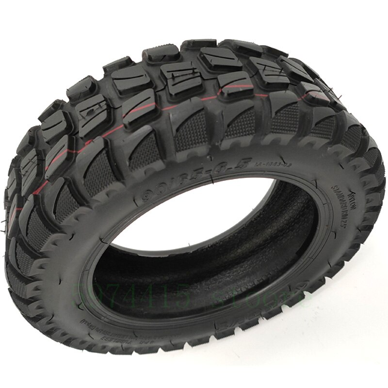 TUOVT 90/65-6.5 11 Inch High Tires Off-road Tyre Wear-resistant Anti-slip Tubeless Tyre for Electric Scooters
