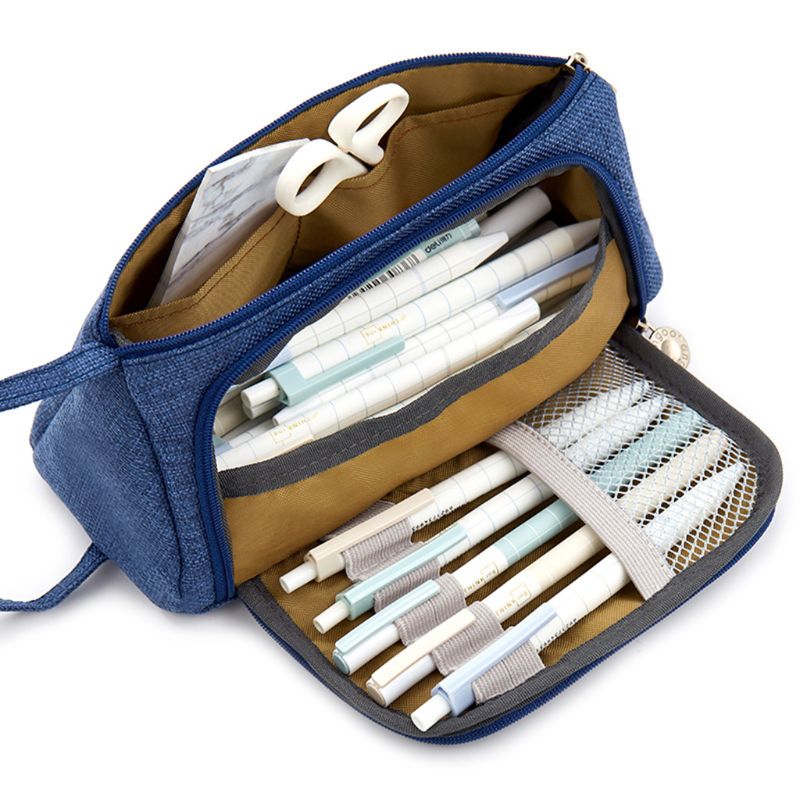 Big Kawaii Pencil Case Large Capacity Pencilcase School Supplies Stationery: DB