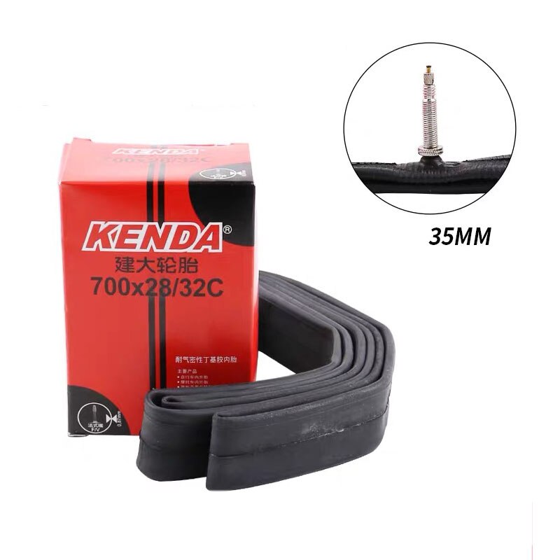 KENDA 700 × 18/23C 700 × 25/28C 700 × 35/43C 700 × 28/32C 32MM 35MM 48MM 60MM 80MMAV FV Route Vélo Chambre À Air: 700x28-32C AV 35mm