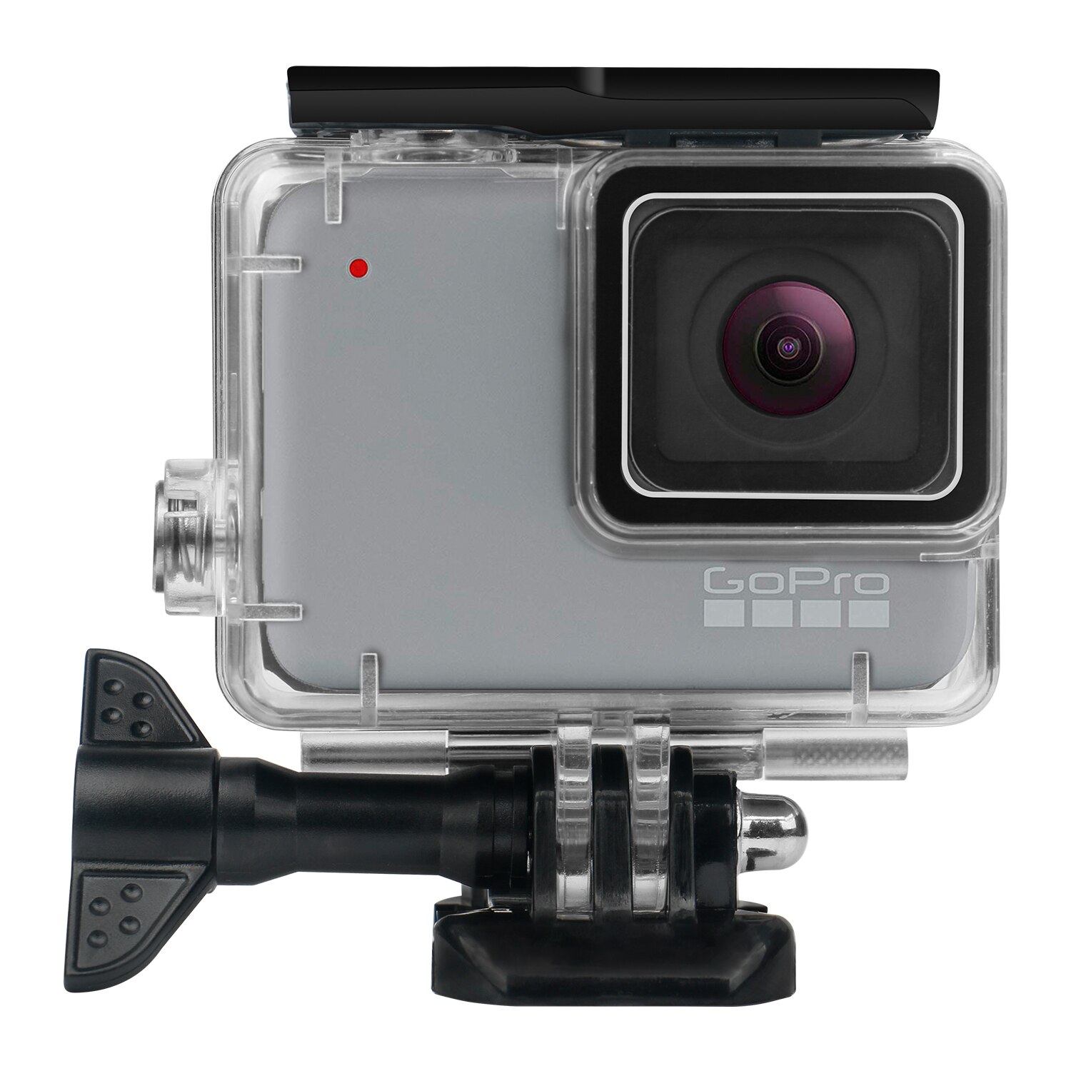 Funda impermeable para GoPro Hero 7, carcasa protectora blanca y plateada de 60m, carcasa para buceo subacuático, Cámara de Acción Go Pro Hero 7