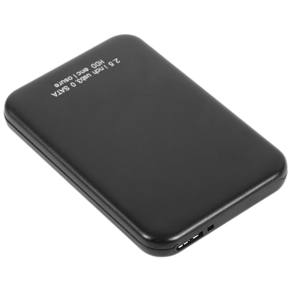500GB/1TB/2TB 2.5inch USB 3.0 SATA Expansion HDD External Case Hard Disk Drive Portable External Hard Disk for Laptop: Black 500GB
