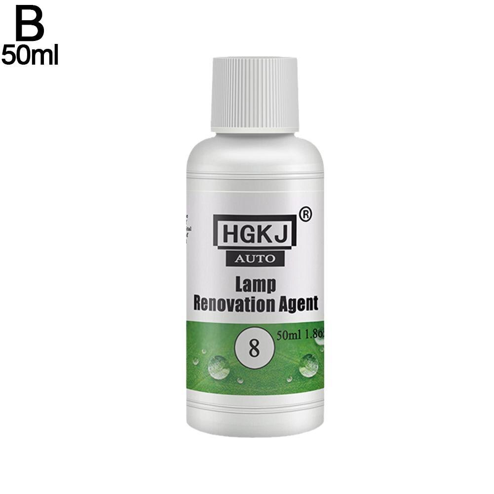 20/50/100ml Car Cleaner Foam Cleaning Concentrate For Leather Fabric Carpet Car Seat/Lights/Glass Dashboard Auto Liquid Cleaning: Light clean 50ML