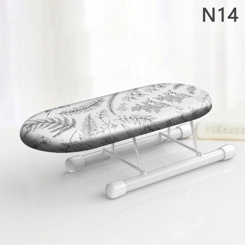 Portable Mini Ironing Board Small Tabletop Iron Portable Compact Sewing Table Desktop Foldable Collapsible Countertopmini Rack: Orange