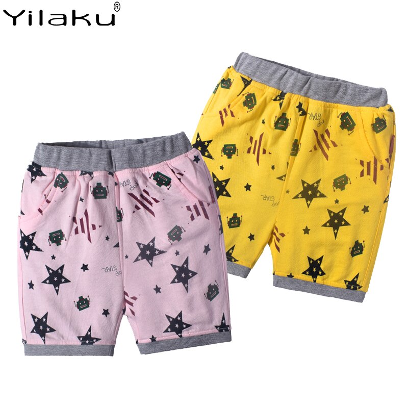 Yilaku piger drenge shorts sommer baby pige drenge shorts børnetøj børnetøj dreng korte bukser  ci001