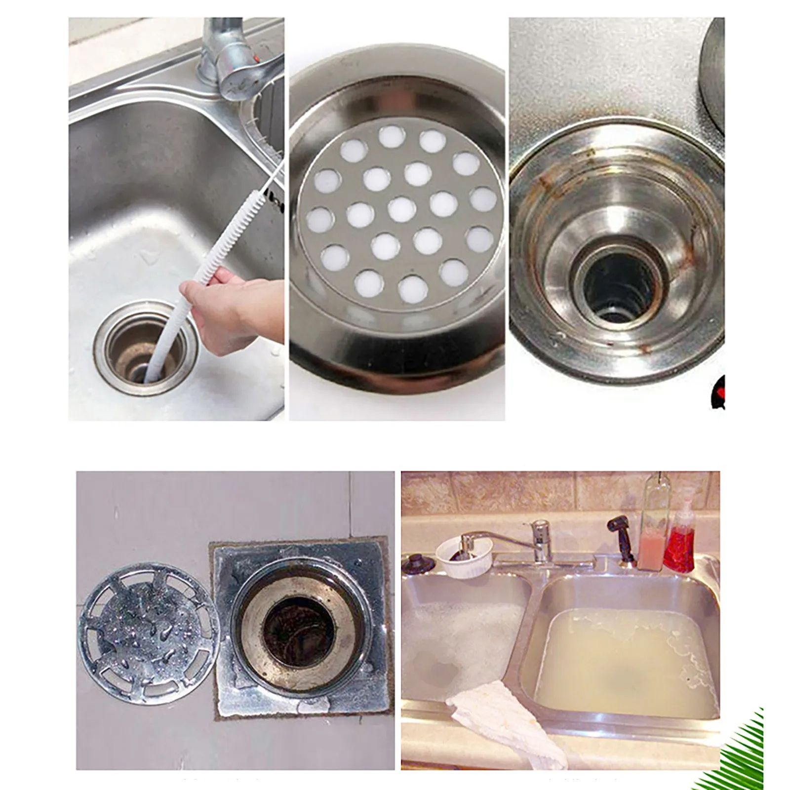 5PC Haar Sieb Waschbecken Anti Verstopfung Filter Dusche Boden Ablauf Stecker Silikon Küche Deodorant Stecker Schlecht Zubehör