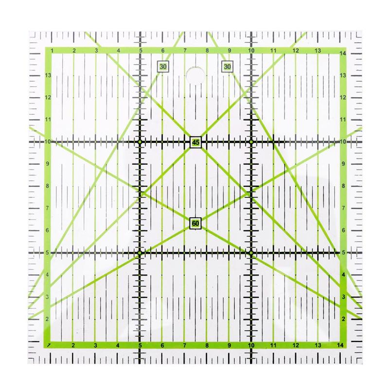 DIY Hand Art Patchwork Liniaal Ambachten Naaien Naald Gereedschap Voet Naad Heerser Quilten Patchwork Scrapbook DIY Naaien Accessoires