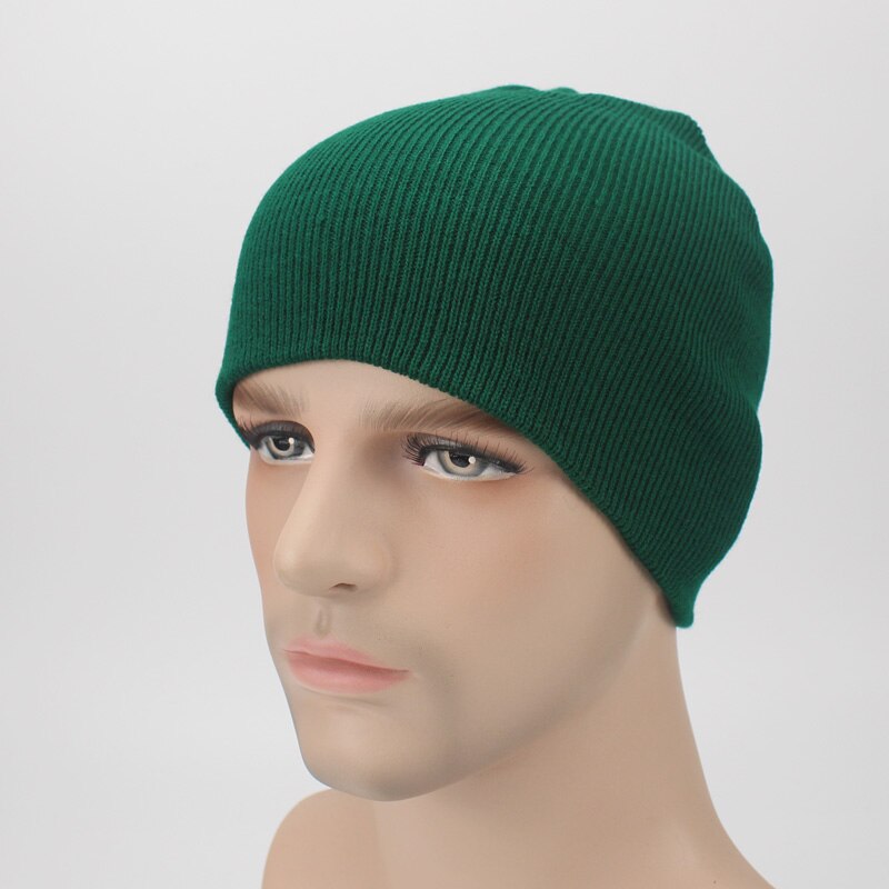Vinter luer for kvinner menn strikket lue bein svart lue lue for jenter merke lue kvinnelige og mannlige skullies par strømpe caps: E