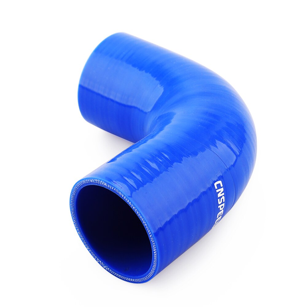 CNSPEED Blauw 2 "51mm 90 Graden Elleboog Siliconen Slang Turbo Intake 90 GRADEN SILICONEN SLANG Koelvloeistof Radiator YC101061-51BL